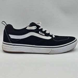 Vans Kyle Walker Pro Skateboard Shoes Men's 7 popcrush Insoles Black & White